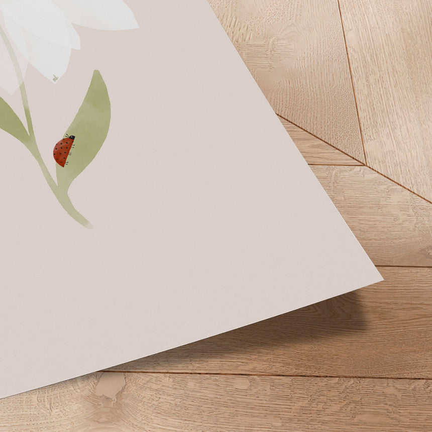 Plakat - Sweet Daisy Ladybugs - Menina Lisboa