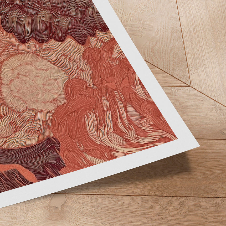 Plakat - Flowing Earth Tones II - Alma