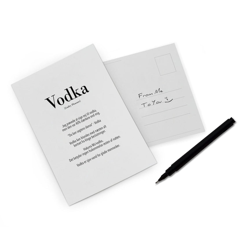 Art Card - Vodka - Incado