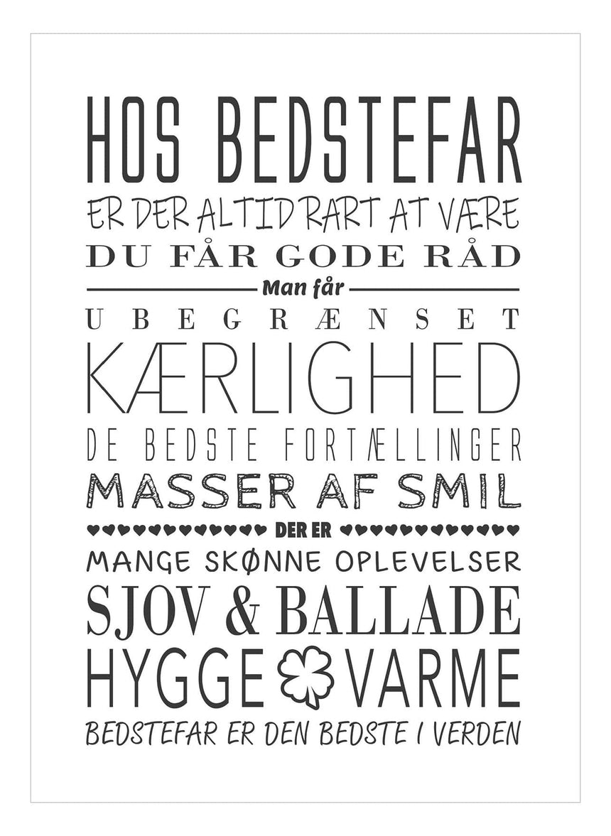 Art Card - Hos Bedstefar - Incado