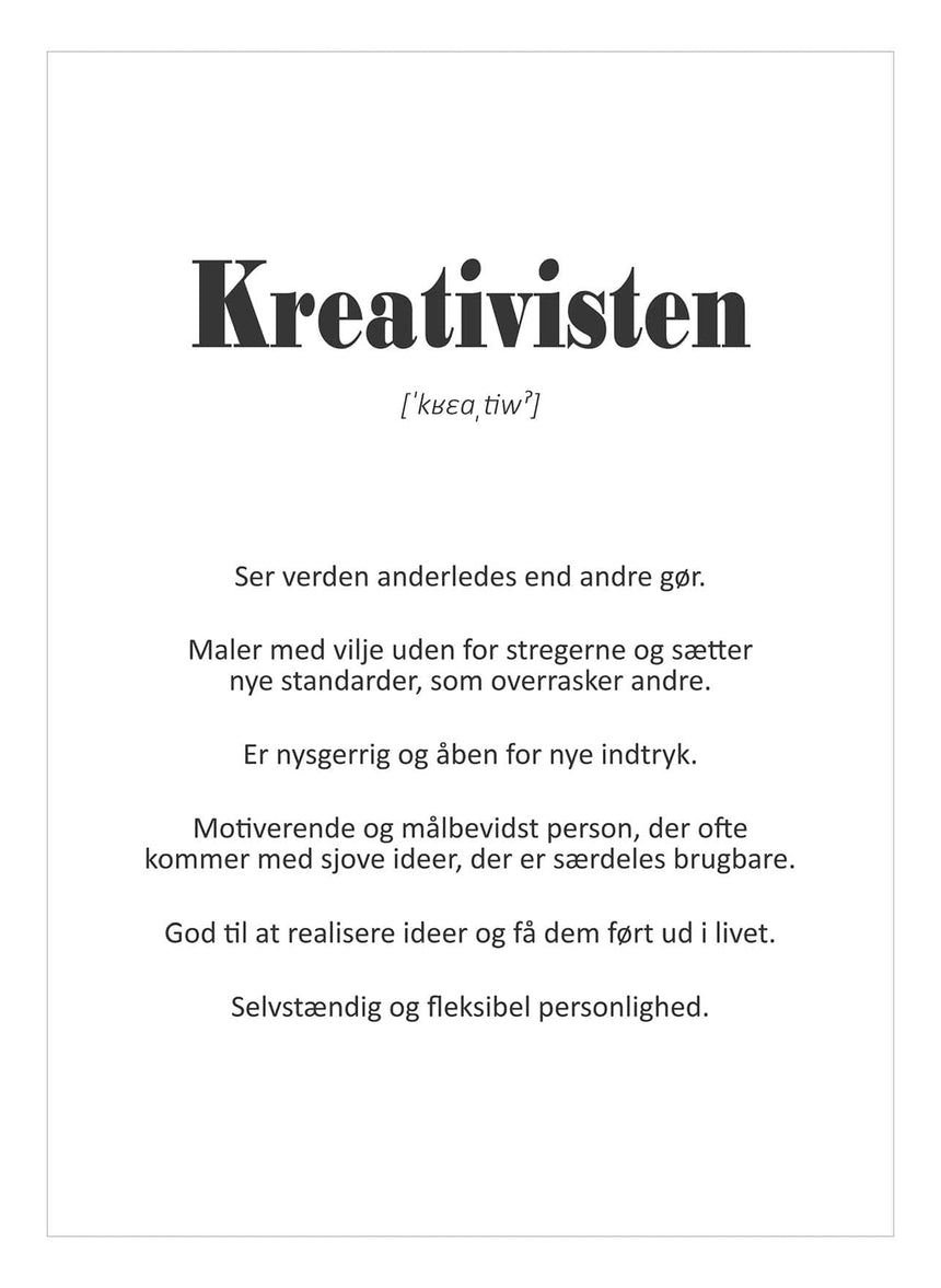 Art Card - Kreativisten - Incado