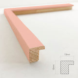 Træramme - Dirty Rose - NordicLine - Incado