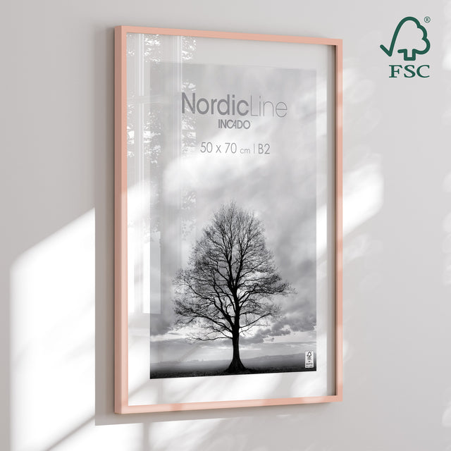Træramme - Dirty Rose - NordicLine - Incado