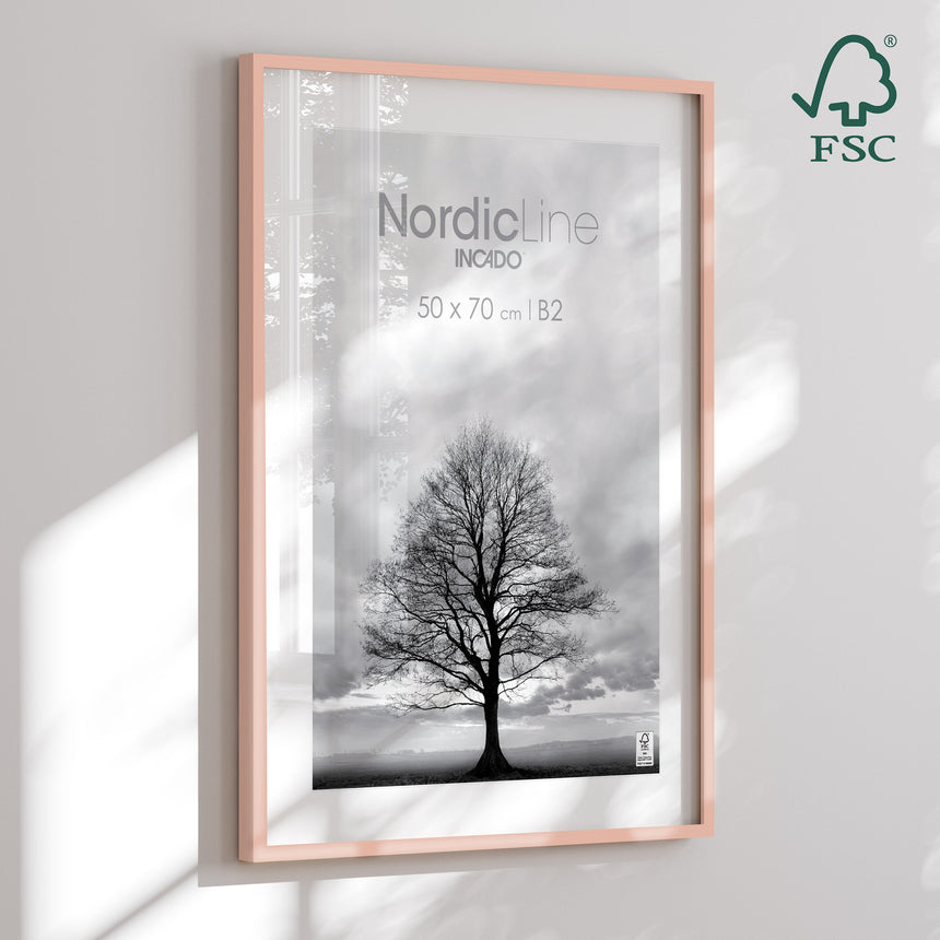 Træramme - Dirty Rose - NordicLine - Incado