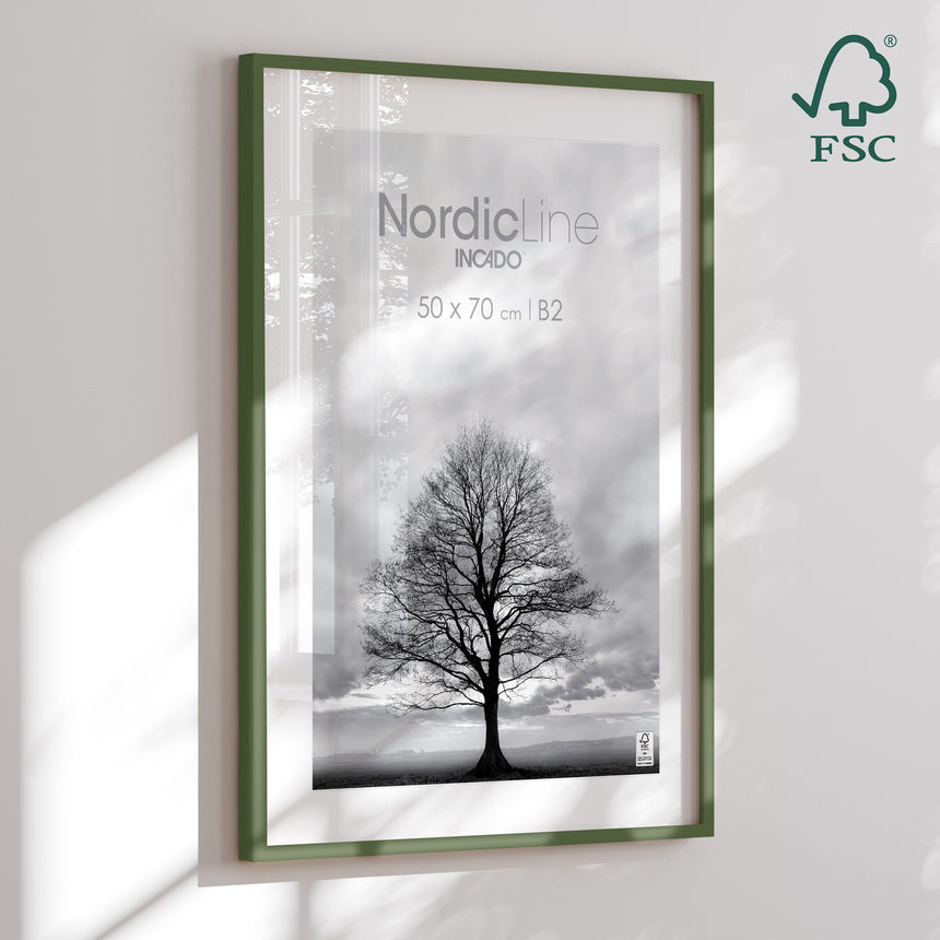 Træramme - Dark Olive - NordicLine - Incado
