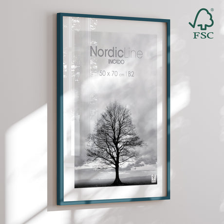 Træramme - Midnight Teal - NordicLine - Incado