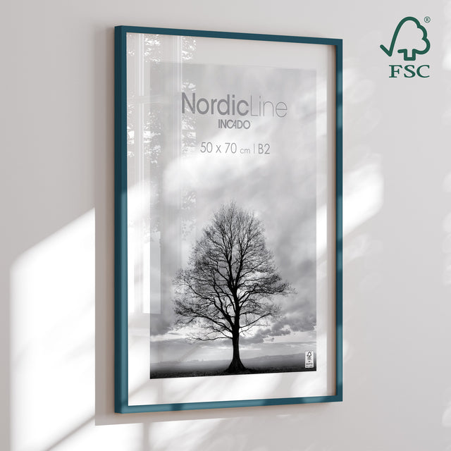 Træramme - Midnight Teal - NordicLine - Incado