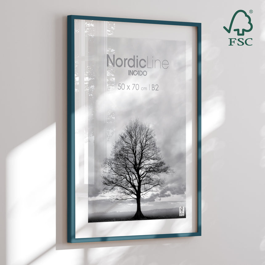 Træramme - Midnight Teal - NordicLine - Incado