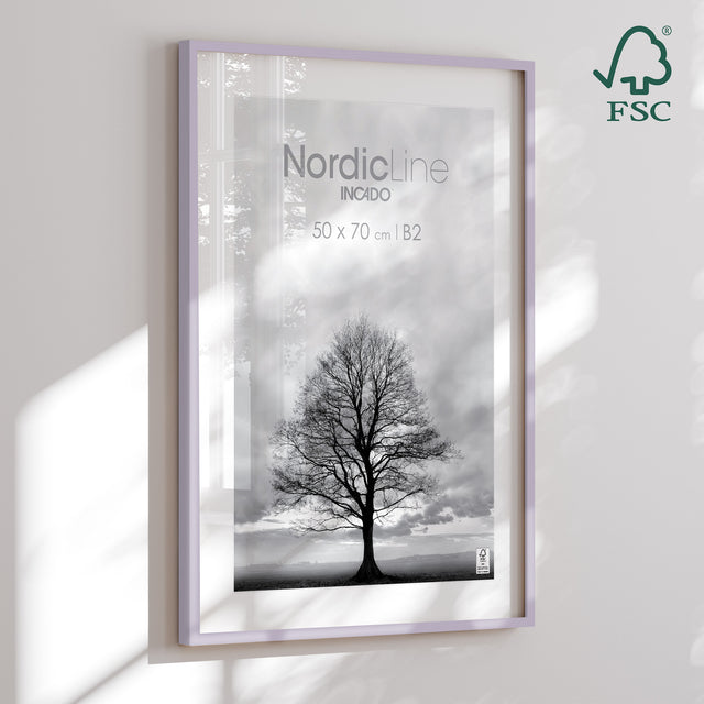 Træramme - Cool Lavender - NordicLine - Incado