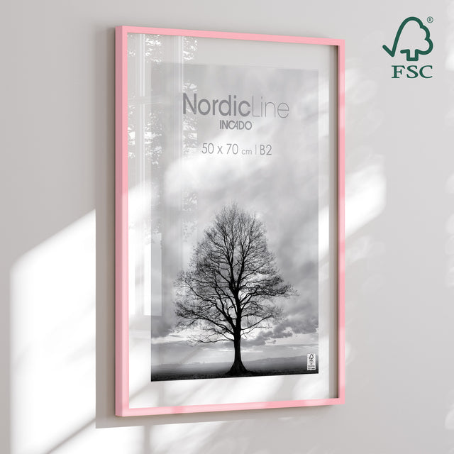 Træramme - Sugar Pink - NordicLine - Incado