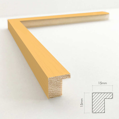 Træramme - Yellow Pop - NordicLine - Incado