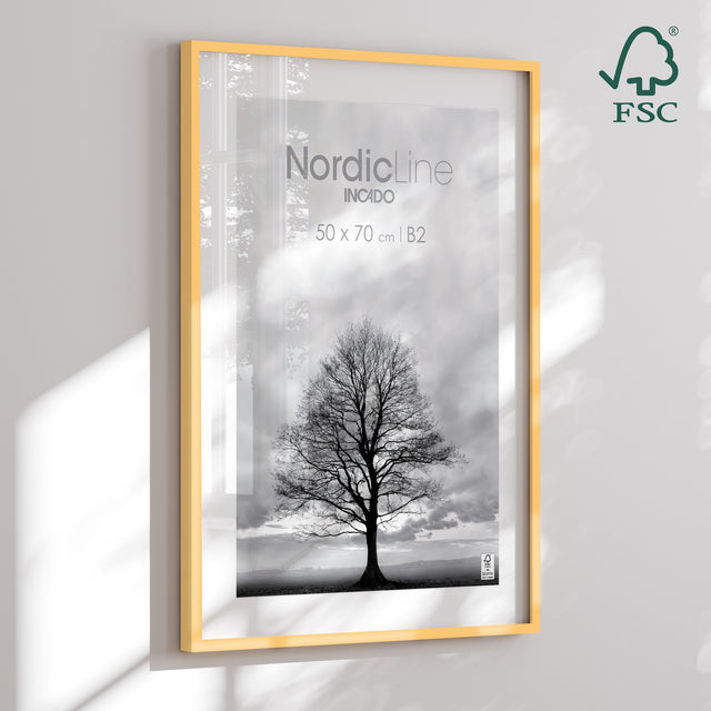 Træramme - Yellow Pop - NordicLine - Incado
