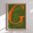 Plakat - TYPELIKE - G - Incado