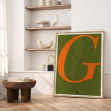 Plakat - TYPELIKE - G - Incado