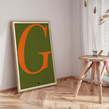 Plakat - TYPELIKE - G - Incado