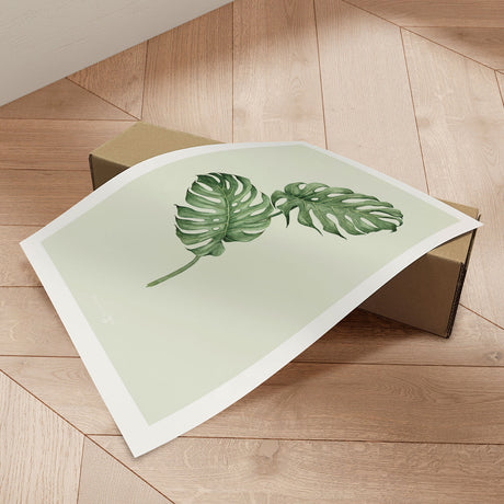 Plakat - Green Leaf - Incado