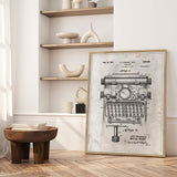 Plakat - Typewriter - Incado