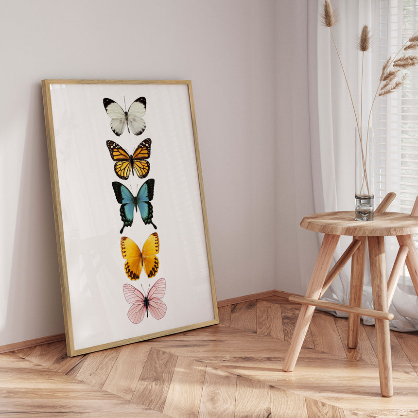 Plakat - Butterflies - Incado