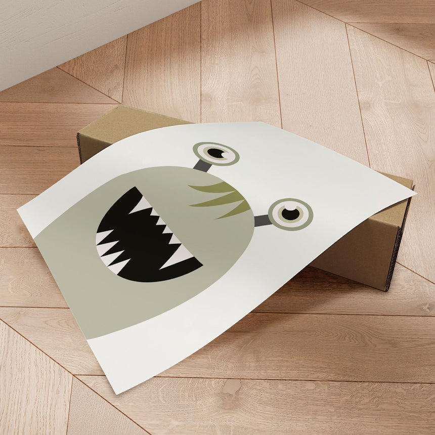 Plakat - Maggie Monster - Memory Art - Incado
