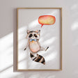 Plakat - Ricco Raccoon - Memory Art - Incado