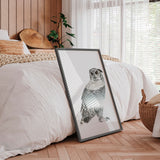 Plakat - White Owl - Incado
