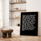 Plakat - Be Kind - Incado