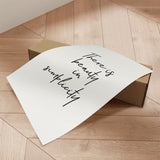 Plakat - There Is Beauty - Incado