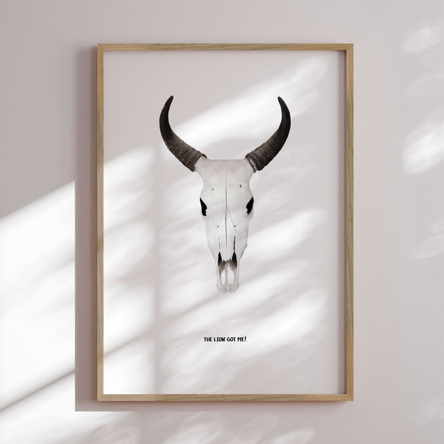 Plakat - The Lion Got Me! - Incado