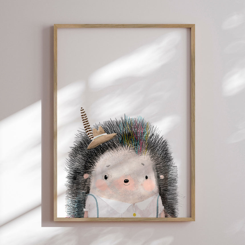 Plakat - Sunnyside Hedgehog - Memory Art - Incado