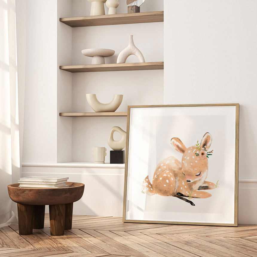 Plakat - Moonlight Deer II - Memory Art - Incado
