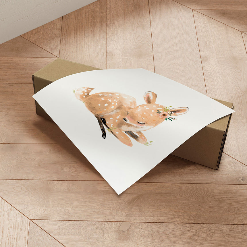 Plakat - Moonlight Deer II - Memory Art - Incado