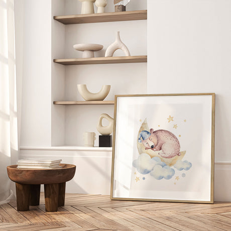 Plakat - Moonlight Bear - Memory Art - Incado