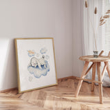 Plakat - Moonlight Rabbit - Memory Art - Incado