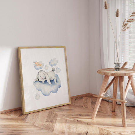 Plakat - Moonlight Rabbit - Memory Art - Incado