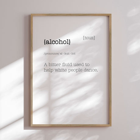 Plakat - Alcohol - Incado