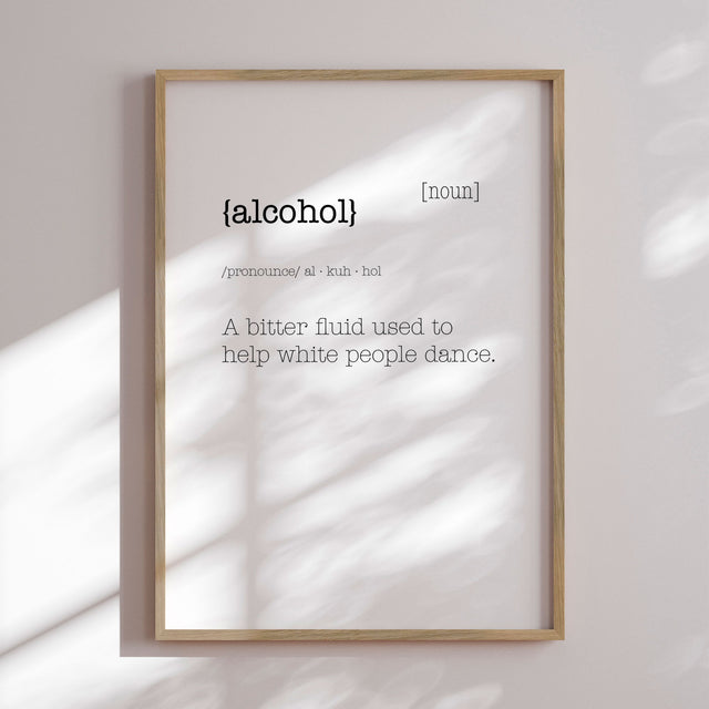 Plakat - Alcohol - Incado