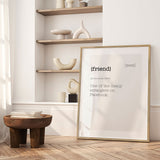 Plakat - Friend - Incado