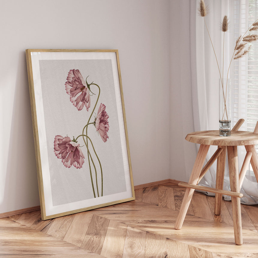 Plakat - Dusty Pink II - Incado