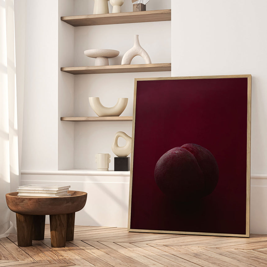 Plakat - Red Plum - Bon Appétit - Incado