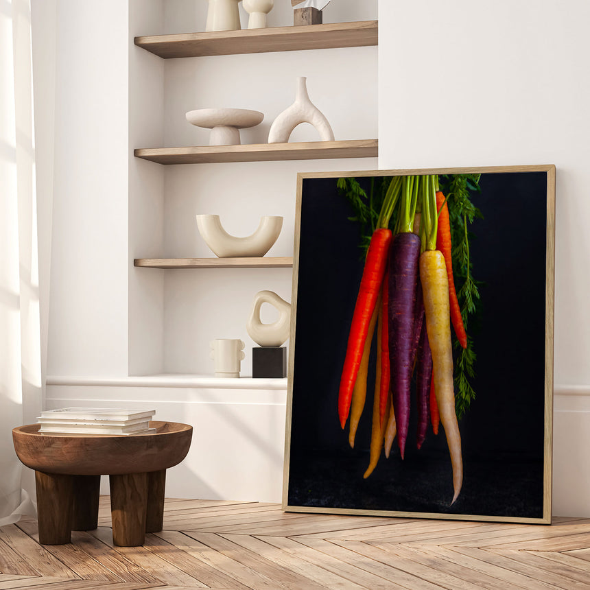 Plakat - Rainbow Carrot - Bon Appétit - Incado