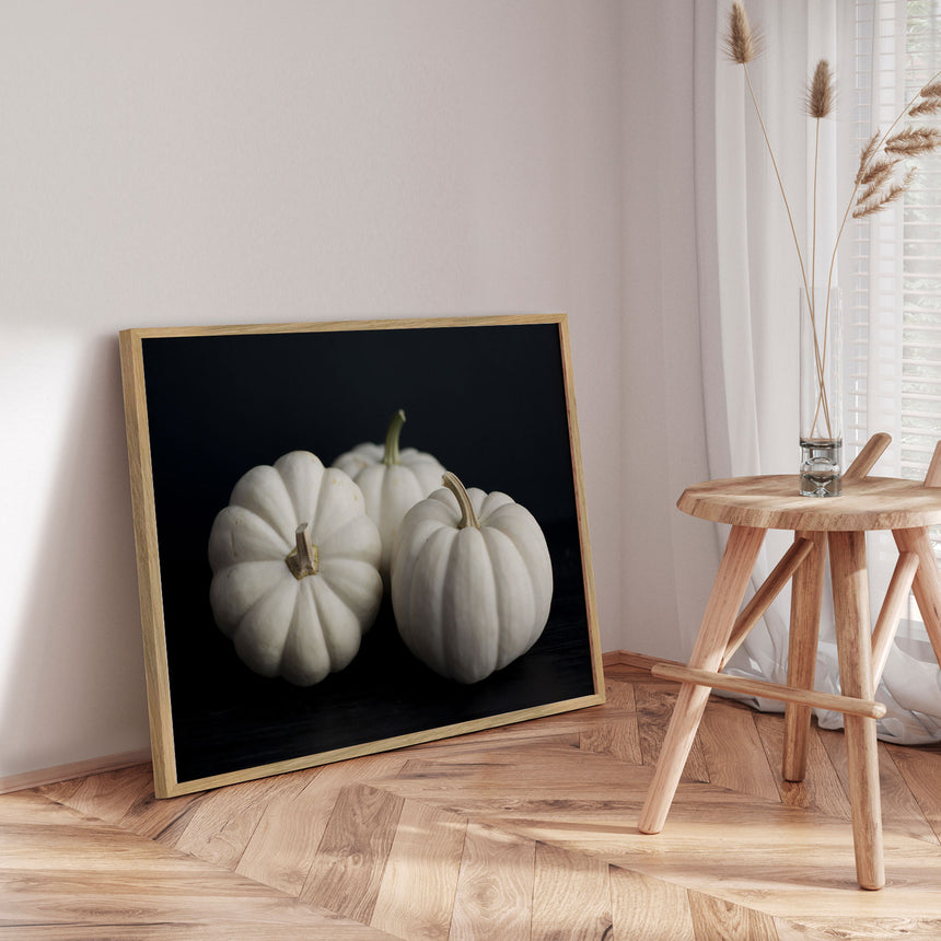 Plakat - White Pumpkins - Bon Appétit - Incado