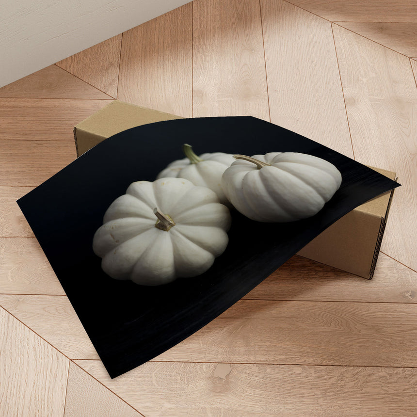 Plakat - White Pumpkins - Bon Appétit - Incado