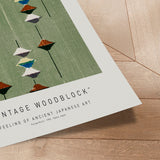 Plakat - Vintage Woodblock - Ancient Art - Incado