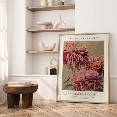 Plakat - Chrysanthemum III - Ancient Art - Incado