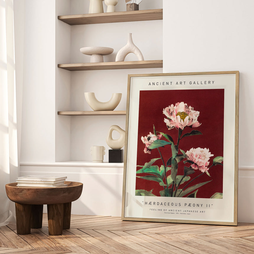 Plakat - Hærdaceous Pæony II - Ancient Art - Incado