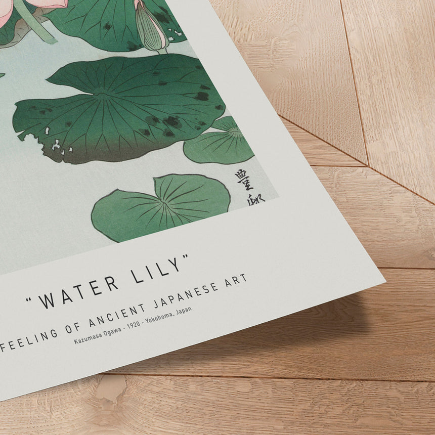 Plakat - Water Lily - Ancient Art - Incado