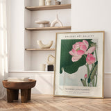 Plakat - Blooming Lotus Flowers - Ancient Art - Incado