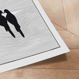 Plakat - Lovebirds - Incado