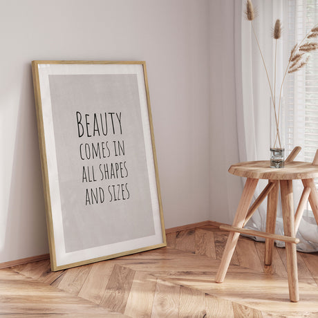 Plakat - Beauty Comes - Incado