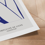 Plakat - Fem shapes - Art Oublié - Incado